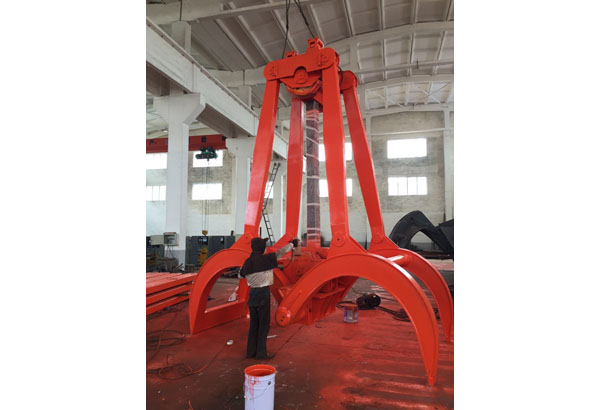 25T single rope timber grab